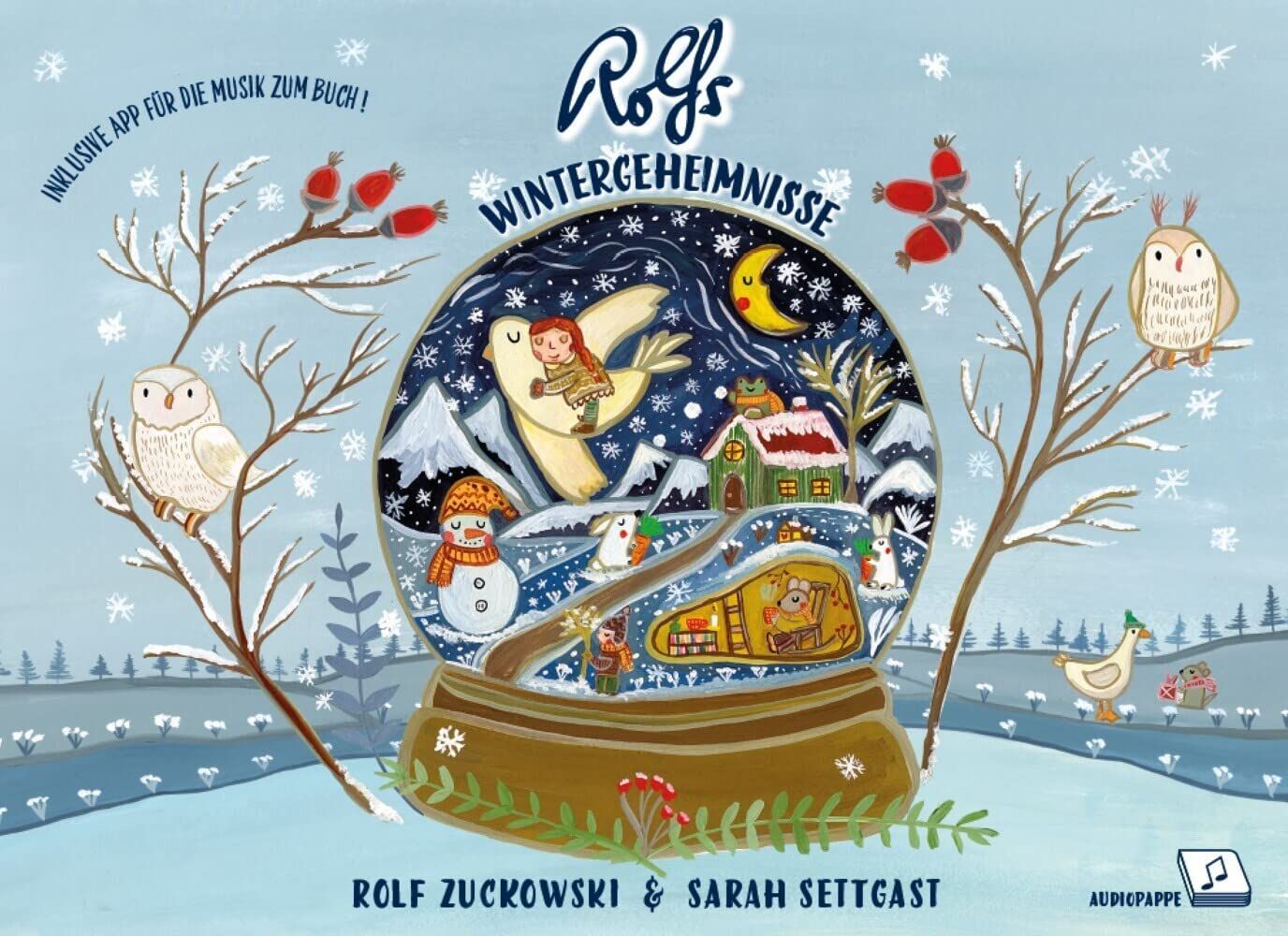 Rolfs Wintergeheimnisse: Tönendes Buch. Bilderbuch Rolfs Wintergeheimnisse: Tönendes Buch. Bilderbuch