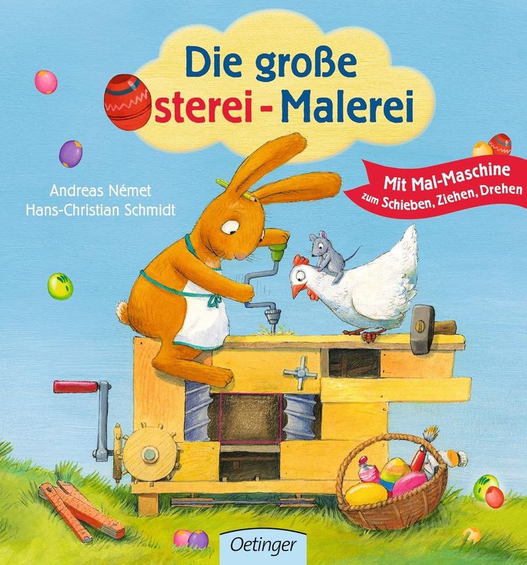 Die große Osterei-Malerei: Bilderbuch