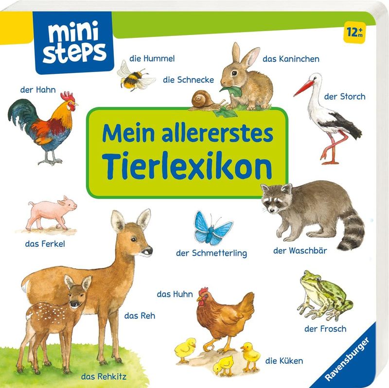 ministeps: Mein allererstes Tierlexikon: Ab 12 Monaten ministeps: Mein allererstes Tierlexikon: Ab 12 Monaten