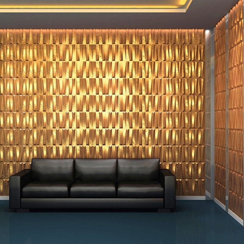 Painéis 3D Fibra de Bambu 20m2