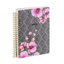 Notizbuch Spirale Orchidee
