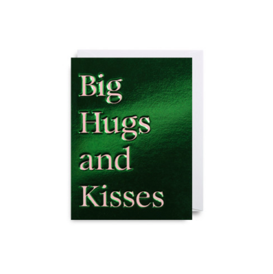 Minikarte - Hold - Big Hugs And Kisses