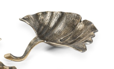 Ginko Leaf Messing gross