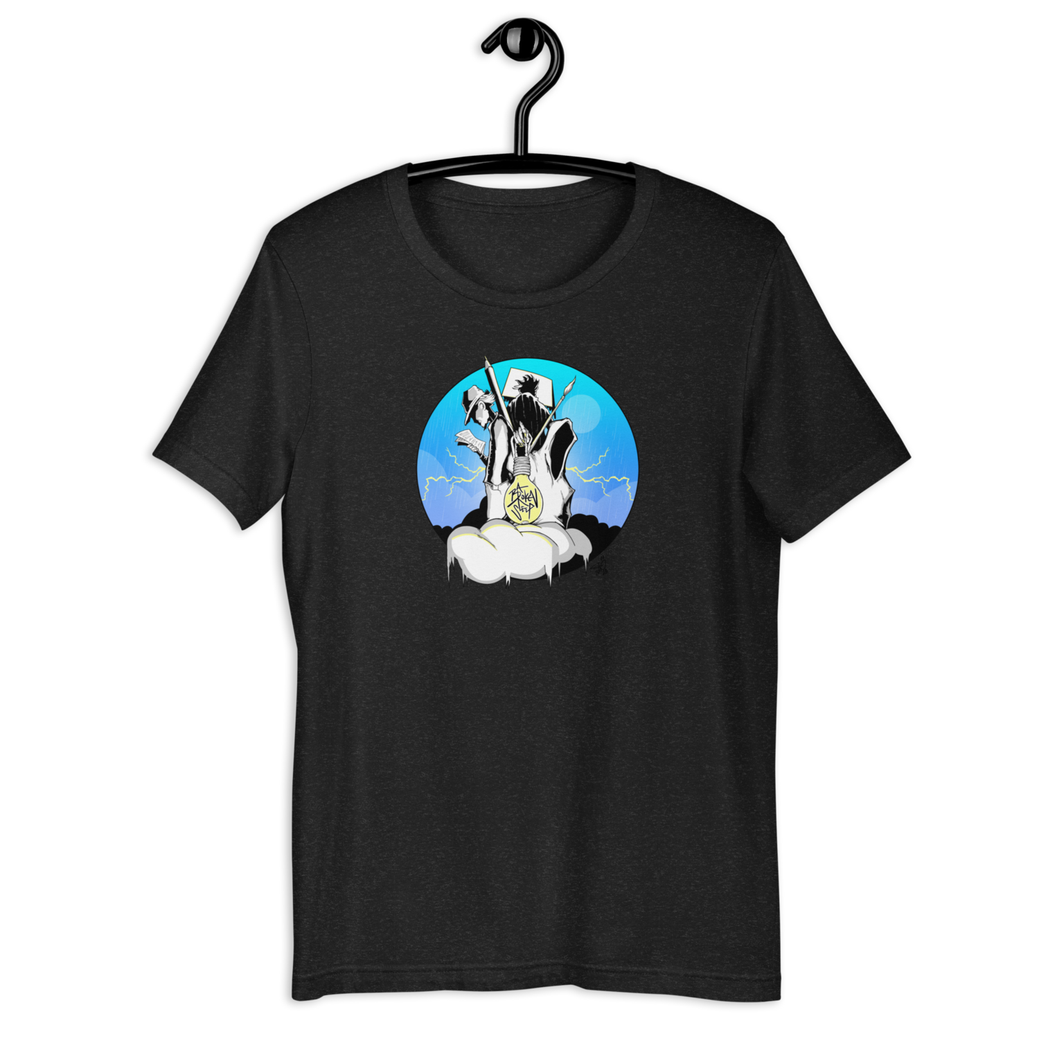 Abrokensleep Unisex t-shirt (Dark) 