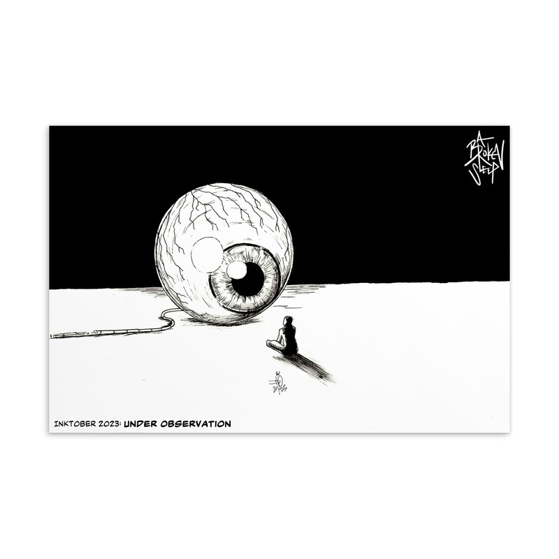 Inktober 2023: Under Observation