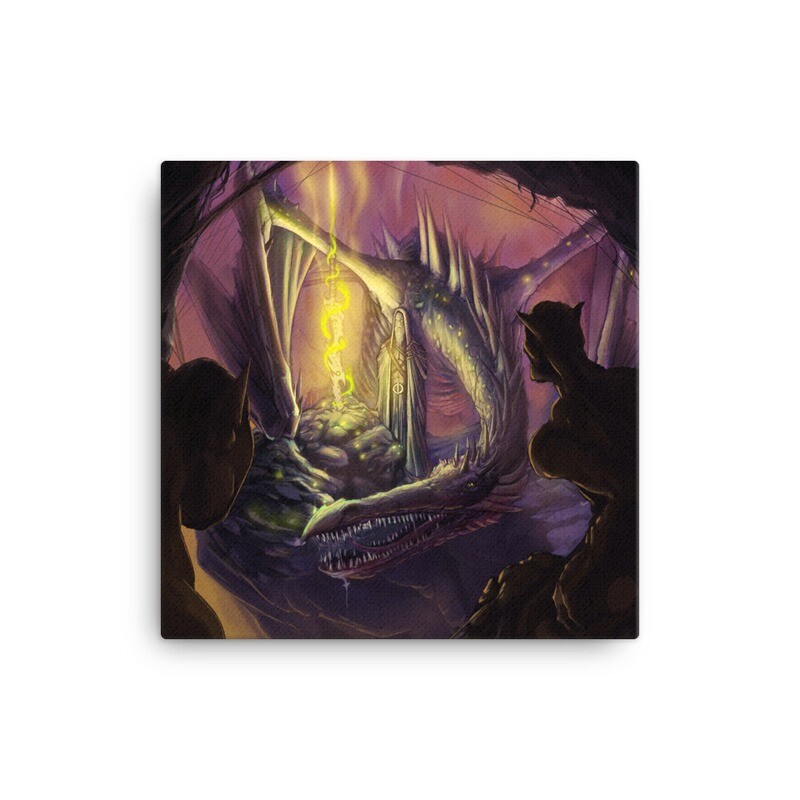 The Guarded Blade printed canvas The Guarded Blade printed canvas