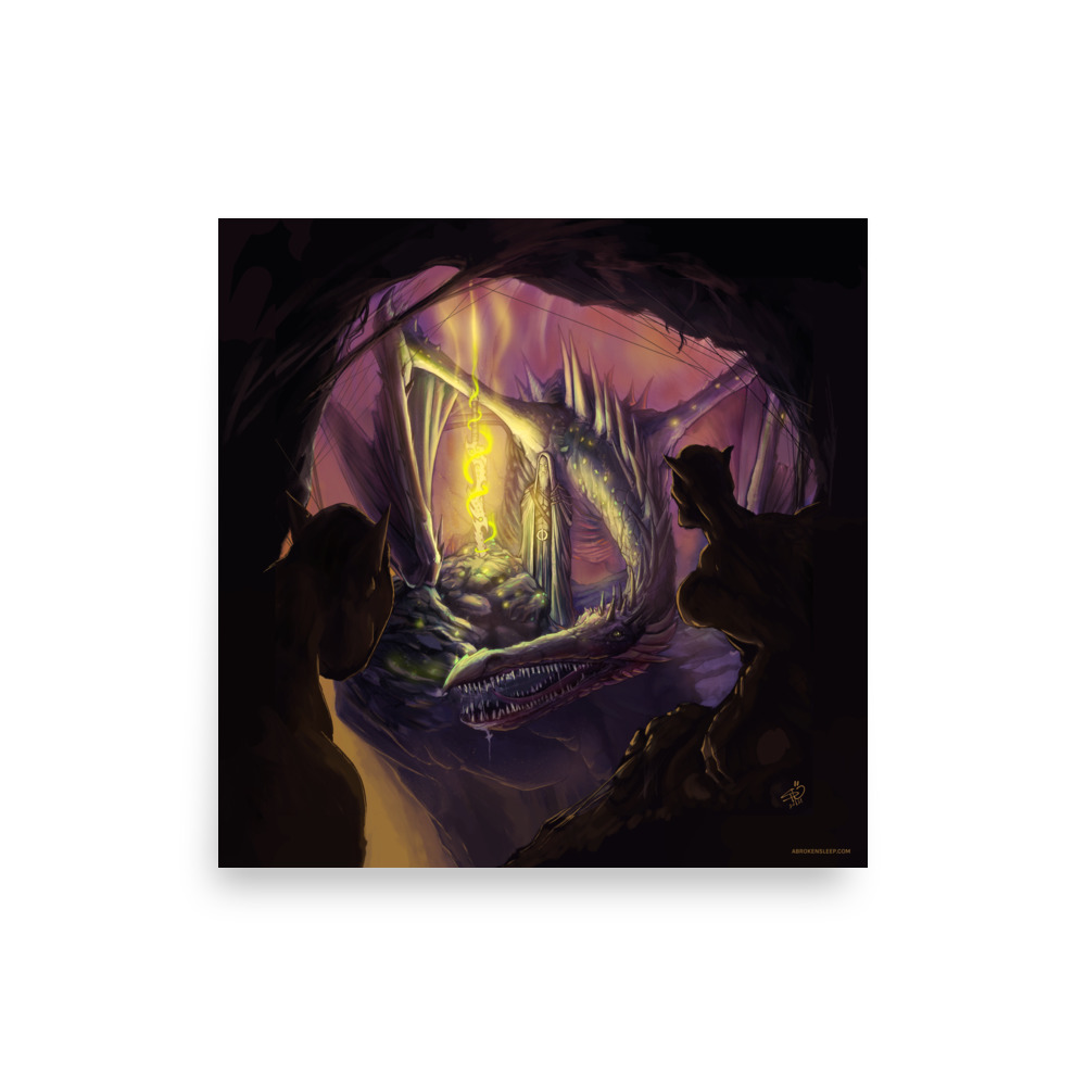 GUARDED BLADE Art Print