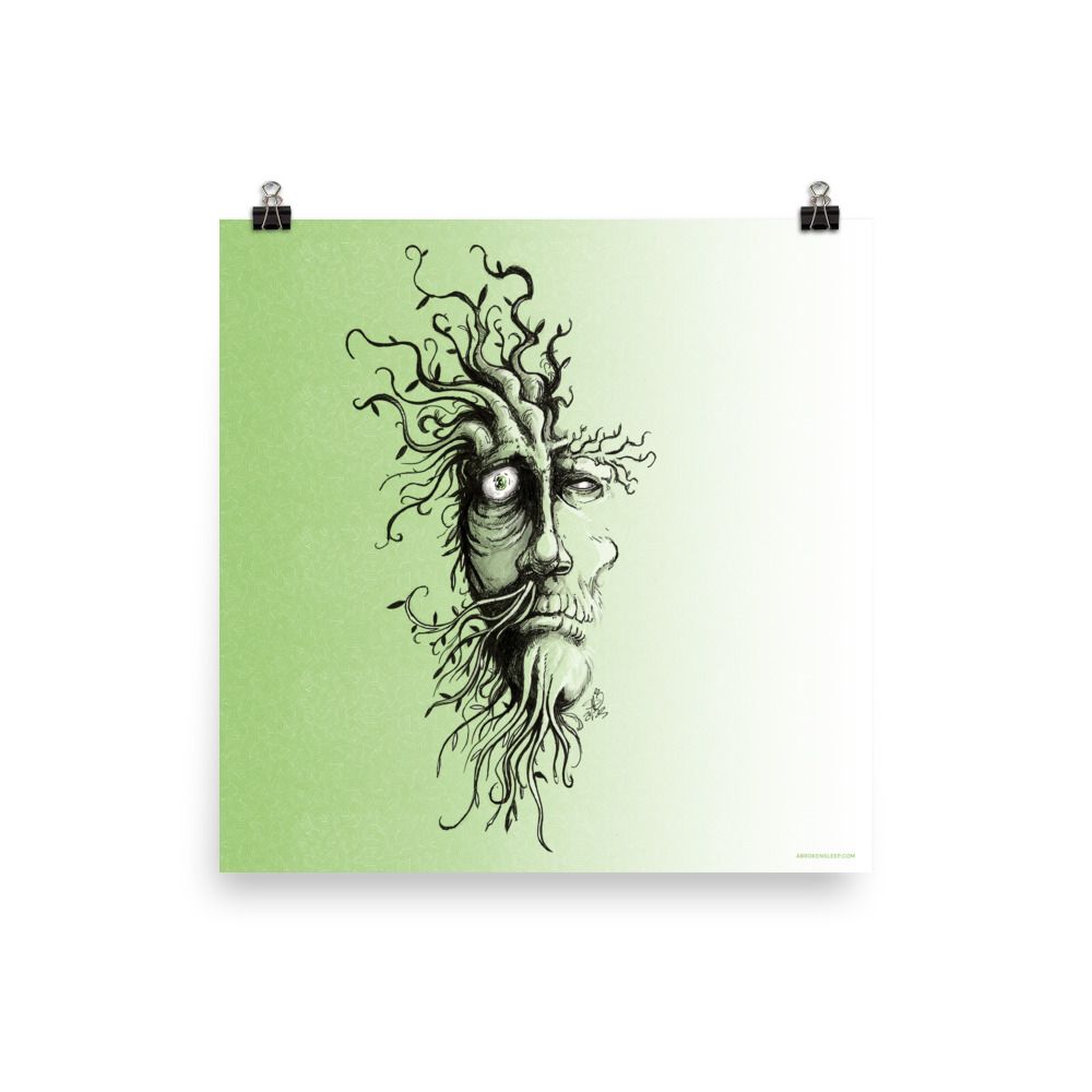 OVERGROWN 1:1 Art print