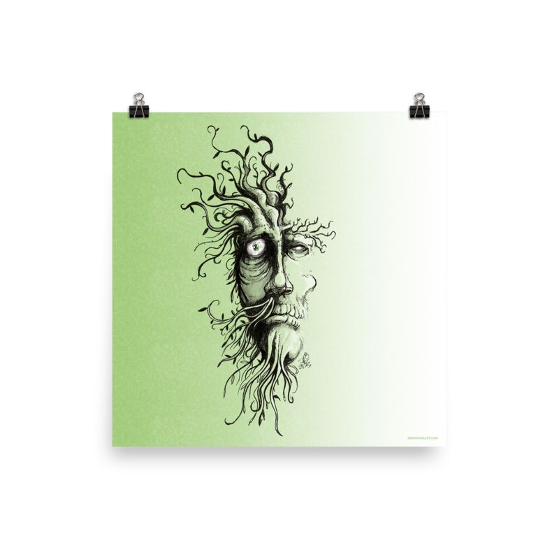 OVERGROWN 1:1 Art print