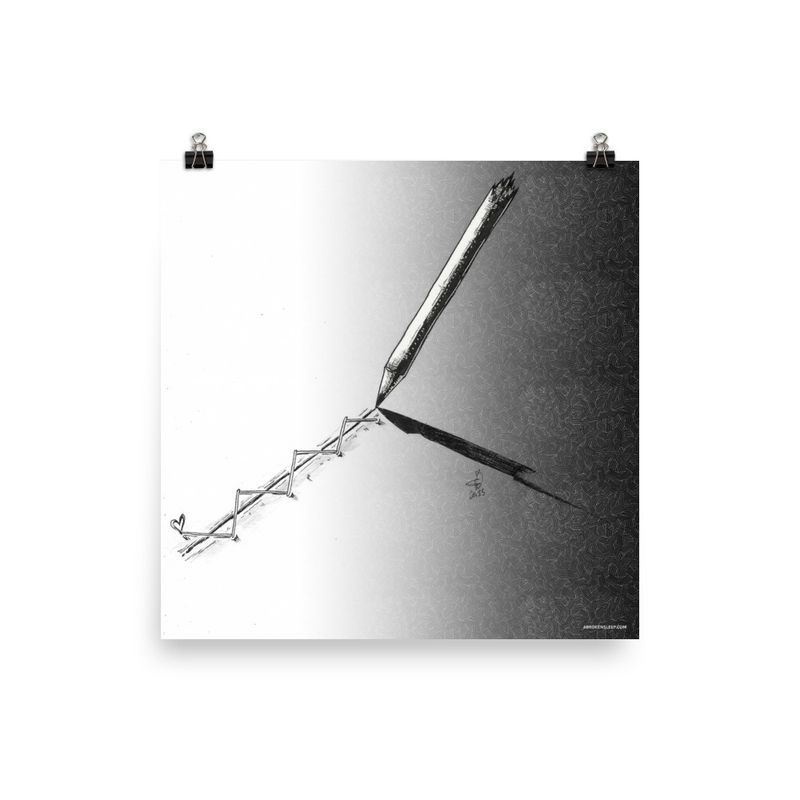 SCARS 1:1 Art print