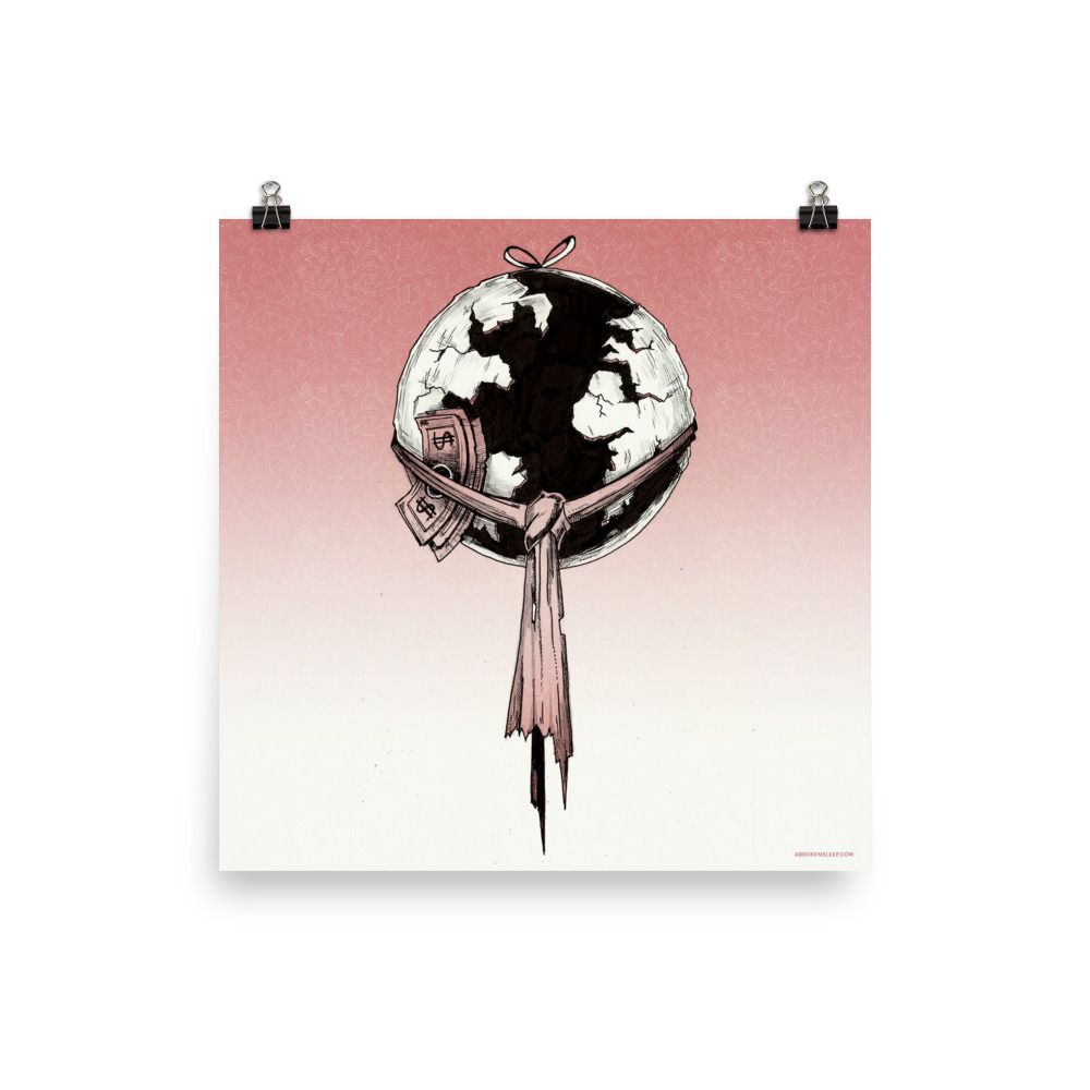 CORRUPTION 1:1 Art print