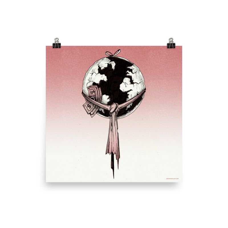 CORRUPTION 1:1 Art print