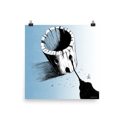 HOLLOW 1:1 Art print