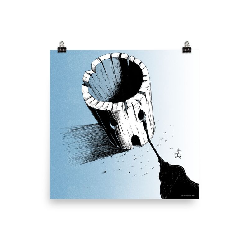 HOLLOW 1:1 Art print