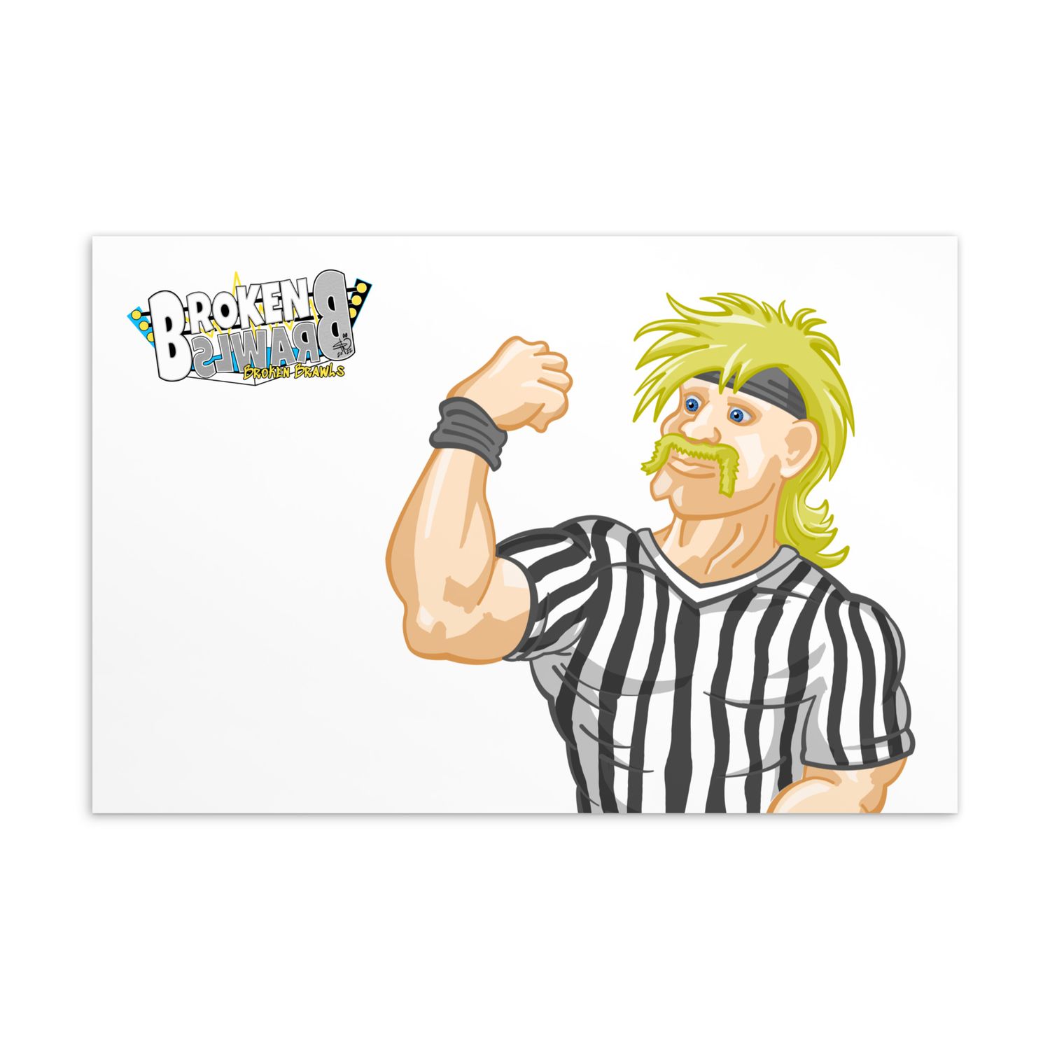 JEFF THE REFF: ART POSTCARD