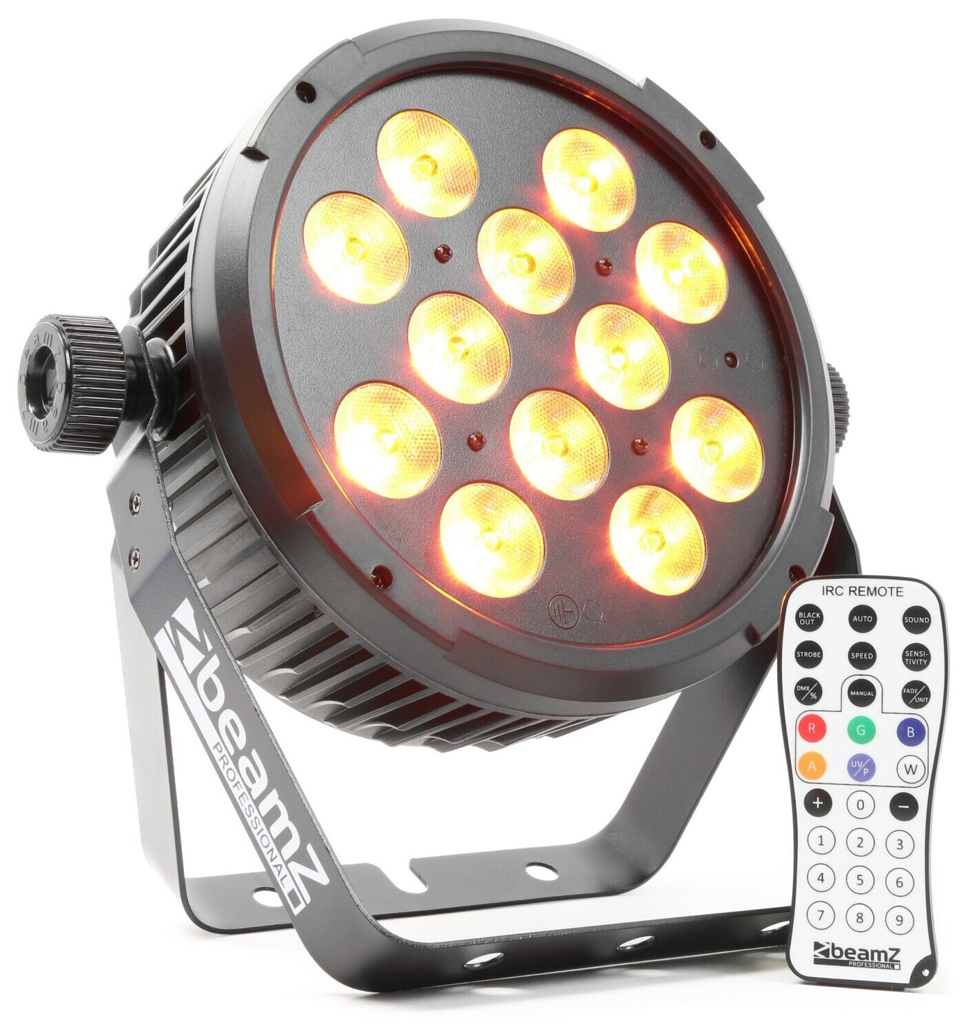 BT300 FLATPAR 12X 10W 6-IN-1 LEDS