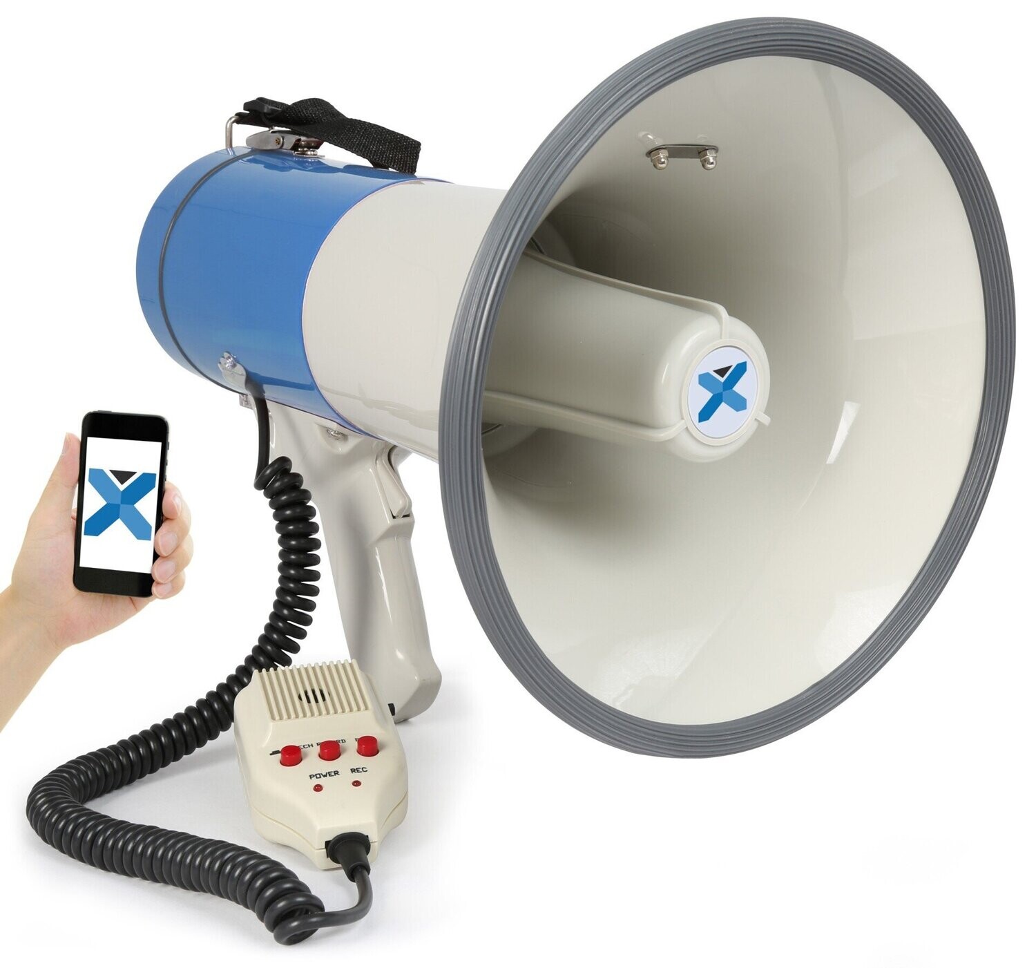 MEG055 MEGAFOON 55W RECORD BT MICROFOON