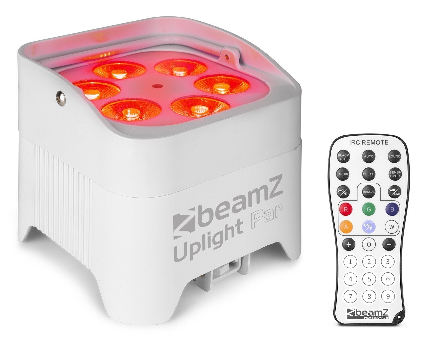 BBP96SW BATTERY UPLIGHT PAR 6X12W WDMX