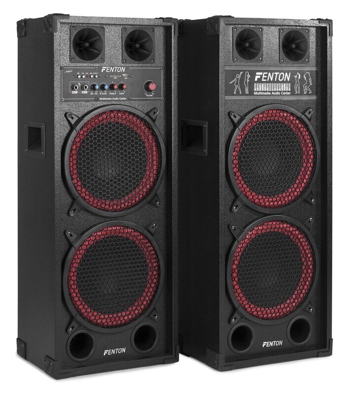 SPB-210 PA ACTIEVE SPEAKERSET 2X 10 BT