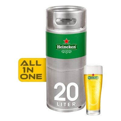 20 Liter Heineken fust