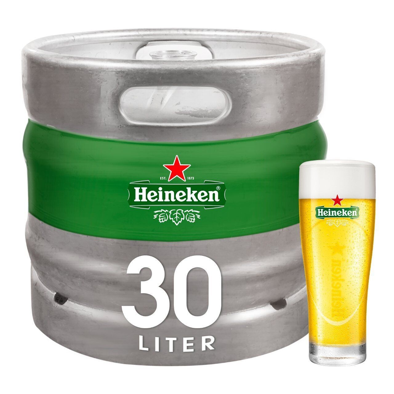 30 Liter Heineken fust