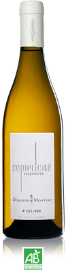 Vacqueyras blanc AOC 2023 - Complicité  - Domaine de Montvac