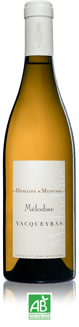 Vacqueyras blanc AOC 2023 - Cuvée Mélodine  - Domaine de Montvac