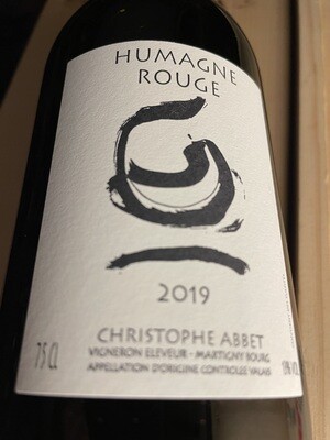 Humagne Rouge AOC 2019 - Christophe Abbet Humagne Rouge AOC 2019 - Christophe Abbet