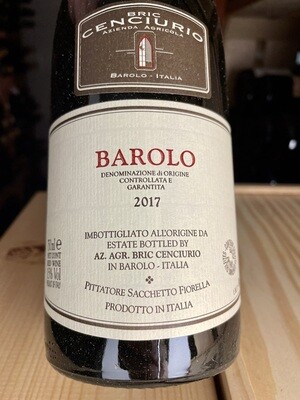 Barolo DOCG 2017 - Az. Agr. Bric Cenciurio Barolo DOCG 2017 - Az. Agr. Bric Cenciurio