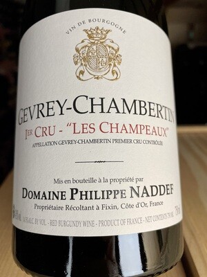 Gevrey Chambertin 1er Cru Les Champeaux AOC 2021 - Philippe Naddef Gevrey Chambertin 1er Cru Les Champeaux AOC 2021 - Philippe Naddef