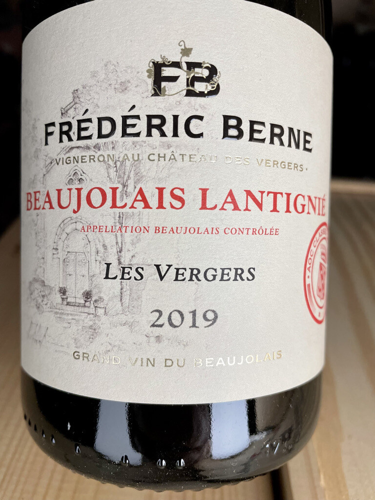 Beaujolais Lantignié Les Vergers AOP 2022 - Frédéric Berne Beaujolais Lantignié Les Vergers AOP 2022 - Frédéric Berne