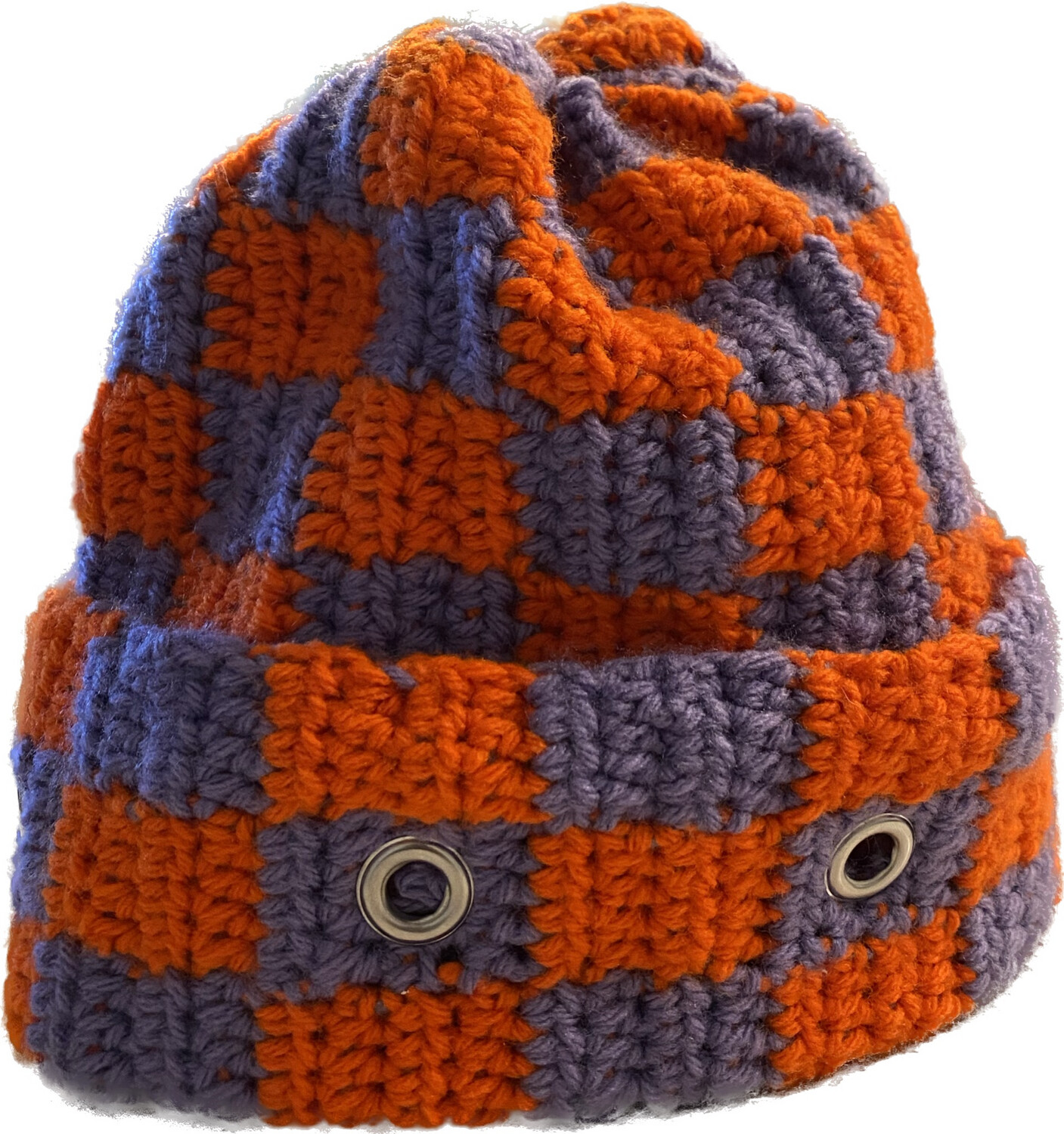 Checkered Beanie