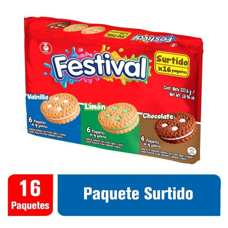 Festival x6 surtida