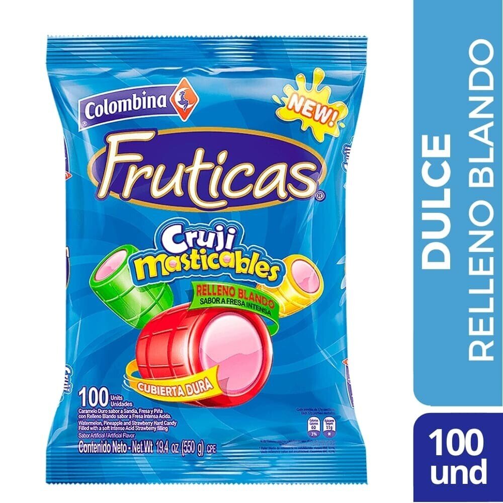 Fruticas cruji masticables x100