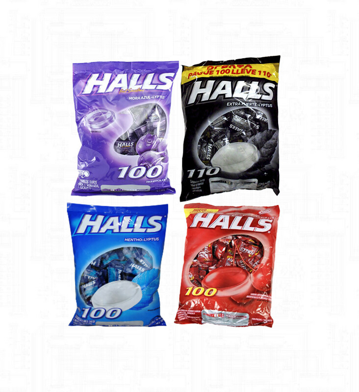 Halls pepa x100