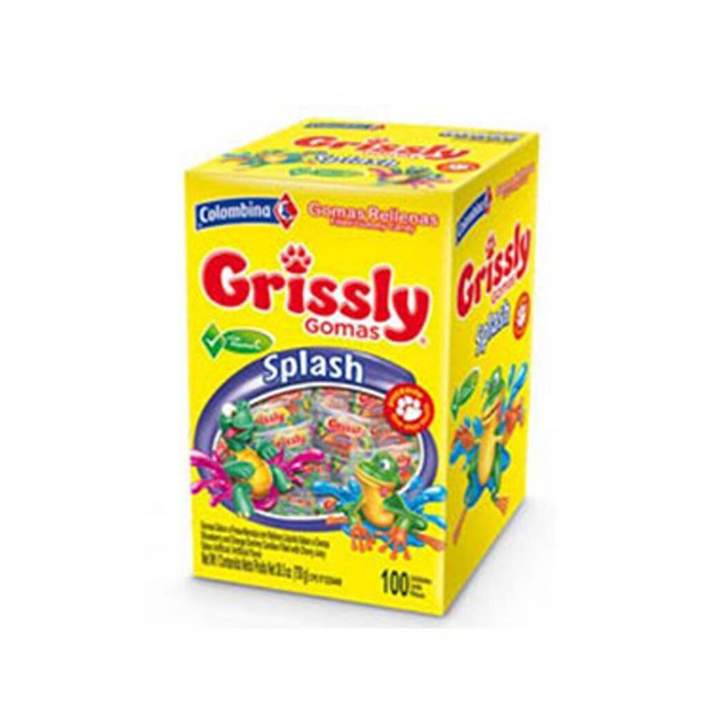 Grissly splash caja x100