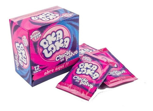 Chicle polvo x12