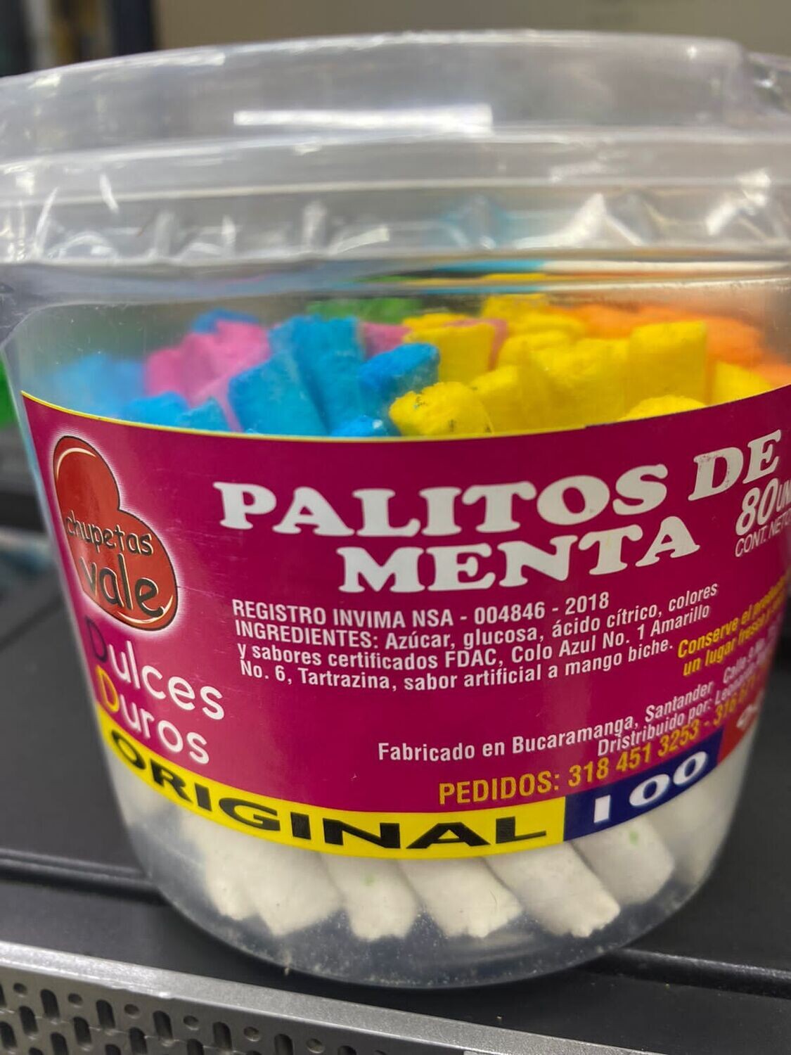 Cigarrillitos de dulce x80