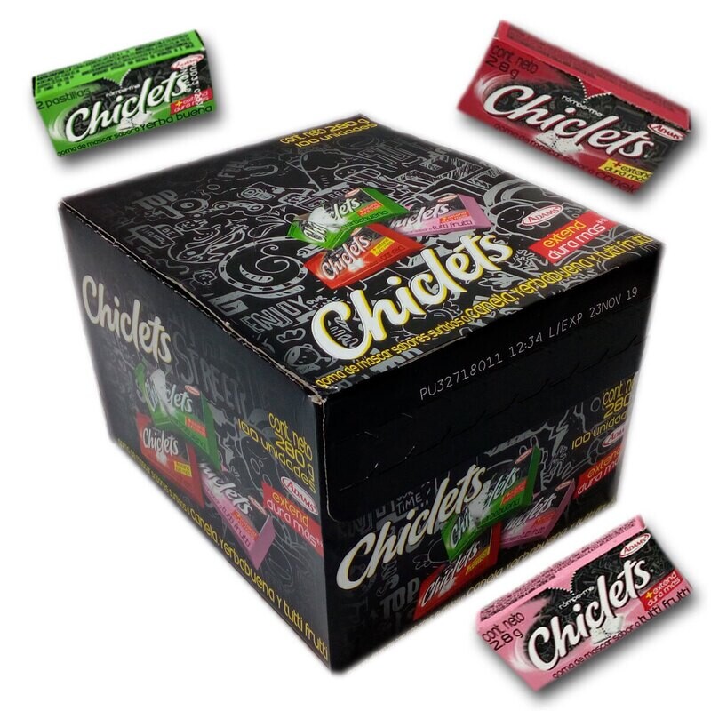 Chiclets adams x100