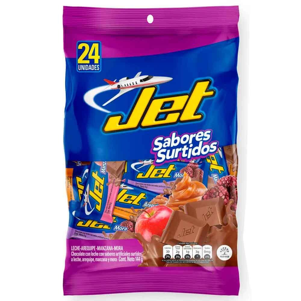Jet mini sabores surtidos x24