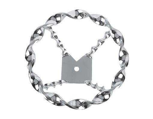 FULL FLAT TWISTED STRAIGHT STEERING WHEEL