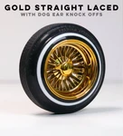 TRUE 13 Straight Laced Wheels