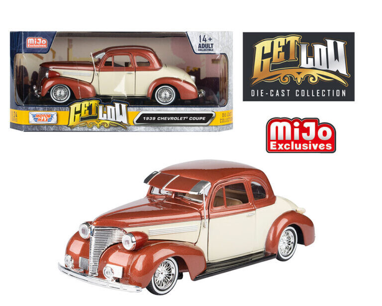 Motormax 1:24 1939 Chevrolet Coupe