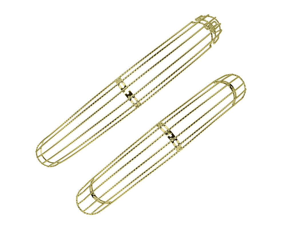 20 TWISTED FLARED ADJUSTABLE FENDER SET