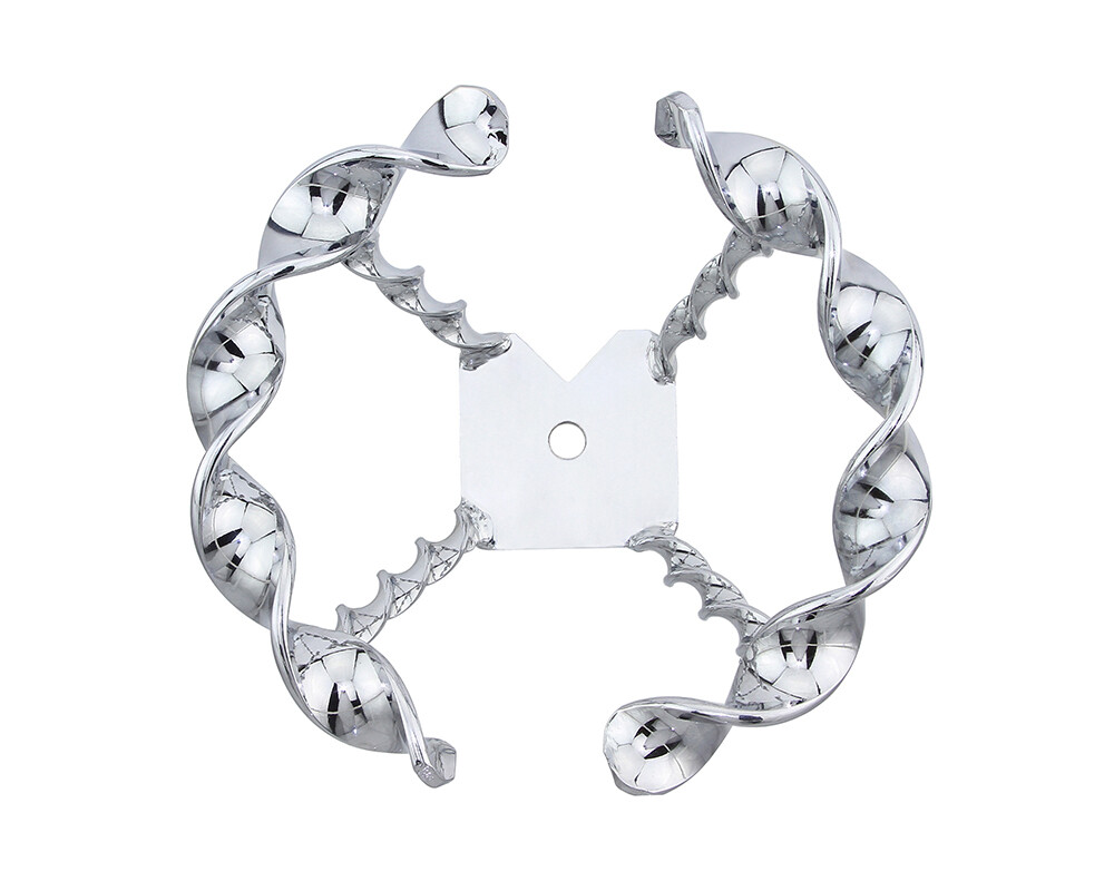 HALF FLAT TWISTED STRAIGHT STEERING WHEEL