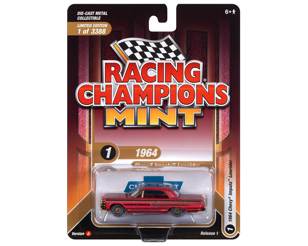 Racing Champions 1:64 1964 Chevrolet Impala Lowrider – Magenta