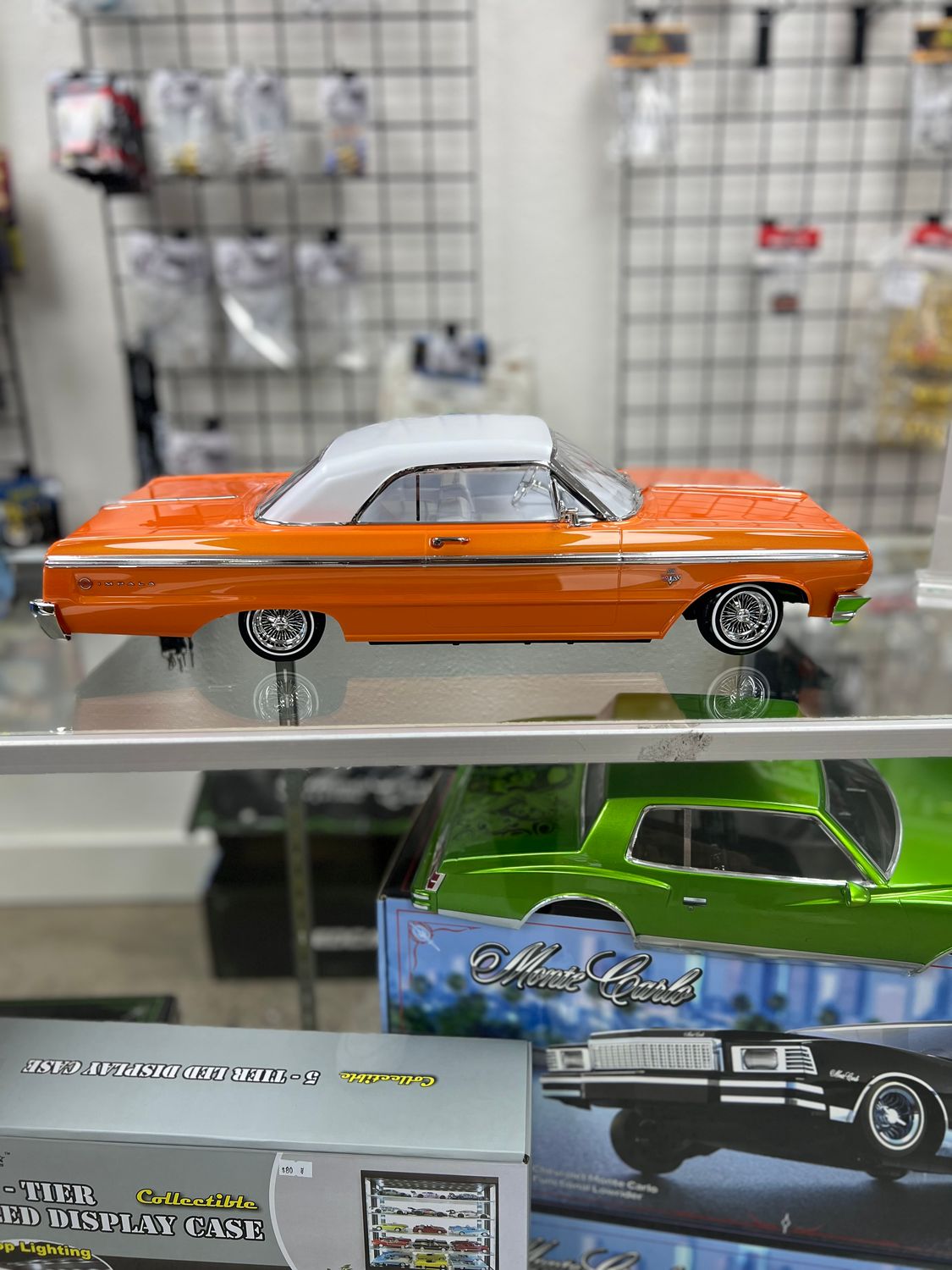 Orange Redcat SixtyFour RC Car - 1:10 1964 Chevrolet Impala Hopping Lowrider