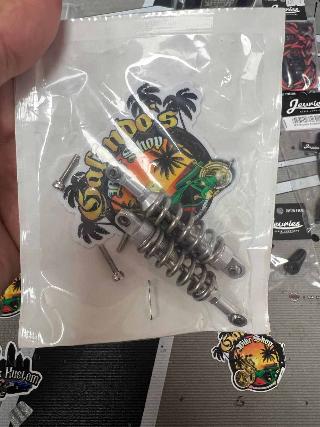 Monte carlo RC hopper shocks