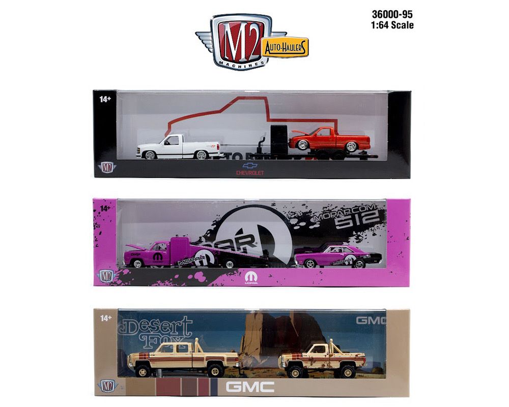 Preorder) M2 Machines 1:64 Auto-Haulers Release 95 Assortment