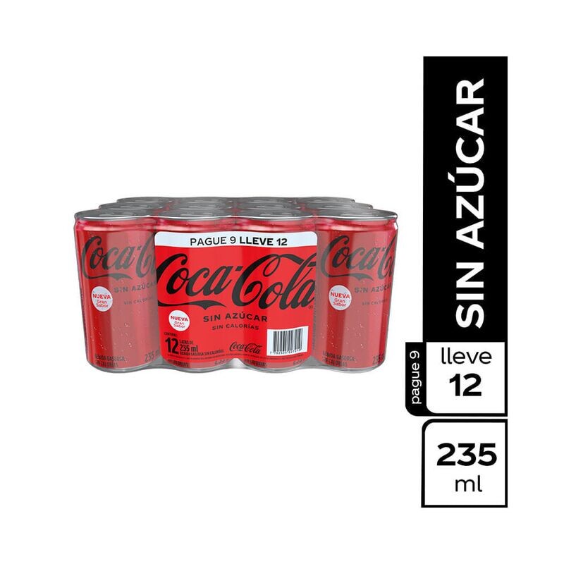 COCACOLA ZERO MINI X12